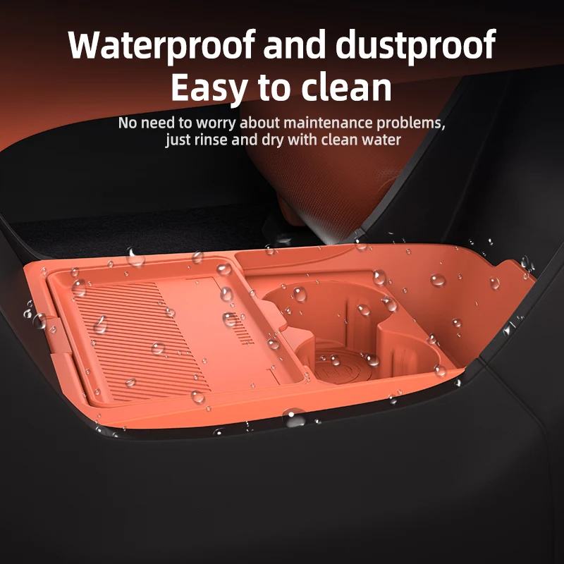 Car Organizer - 2026 Untuk Zeekr 7X Konsol Tengah