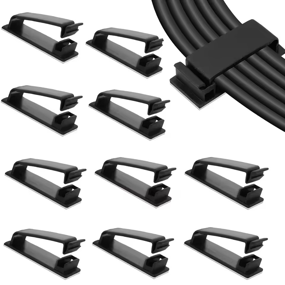 Car Organizer - Penjepit Kabel Perekat, Klip Penjepit Kabel,