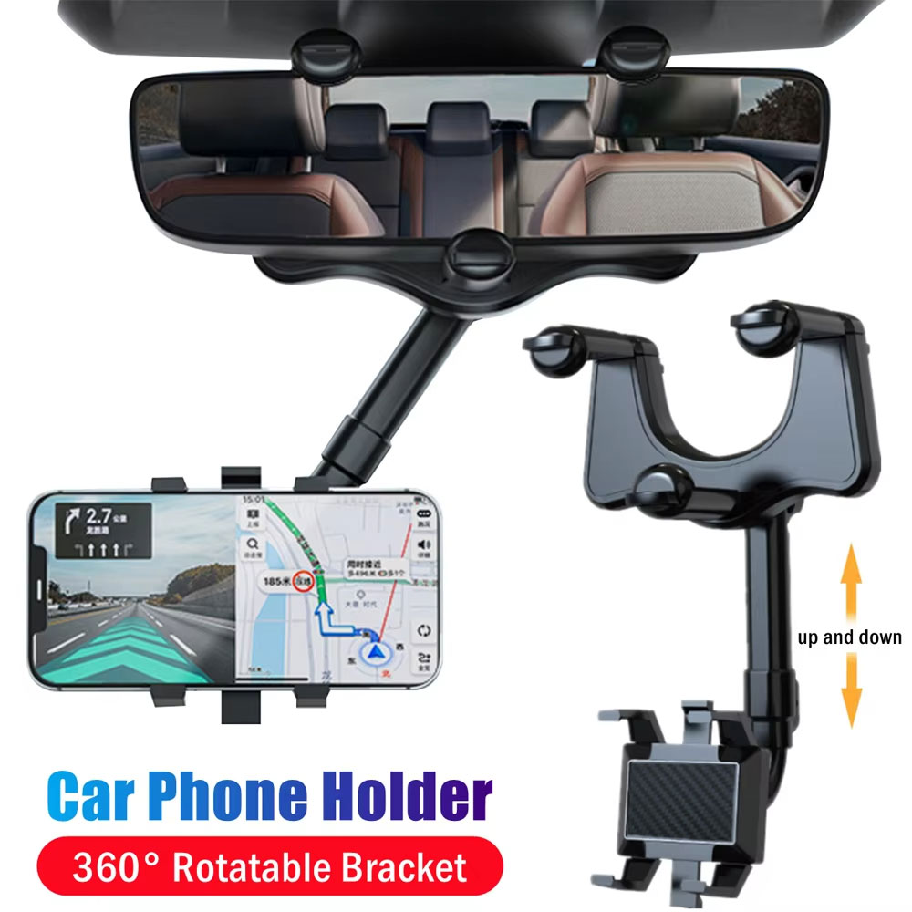Car Mirror - Dudukan Ponsel Kaca Spion Mobil Dapat