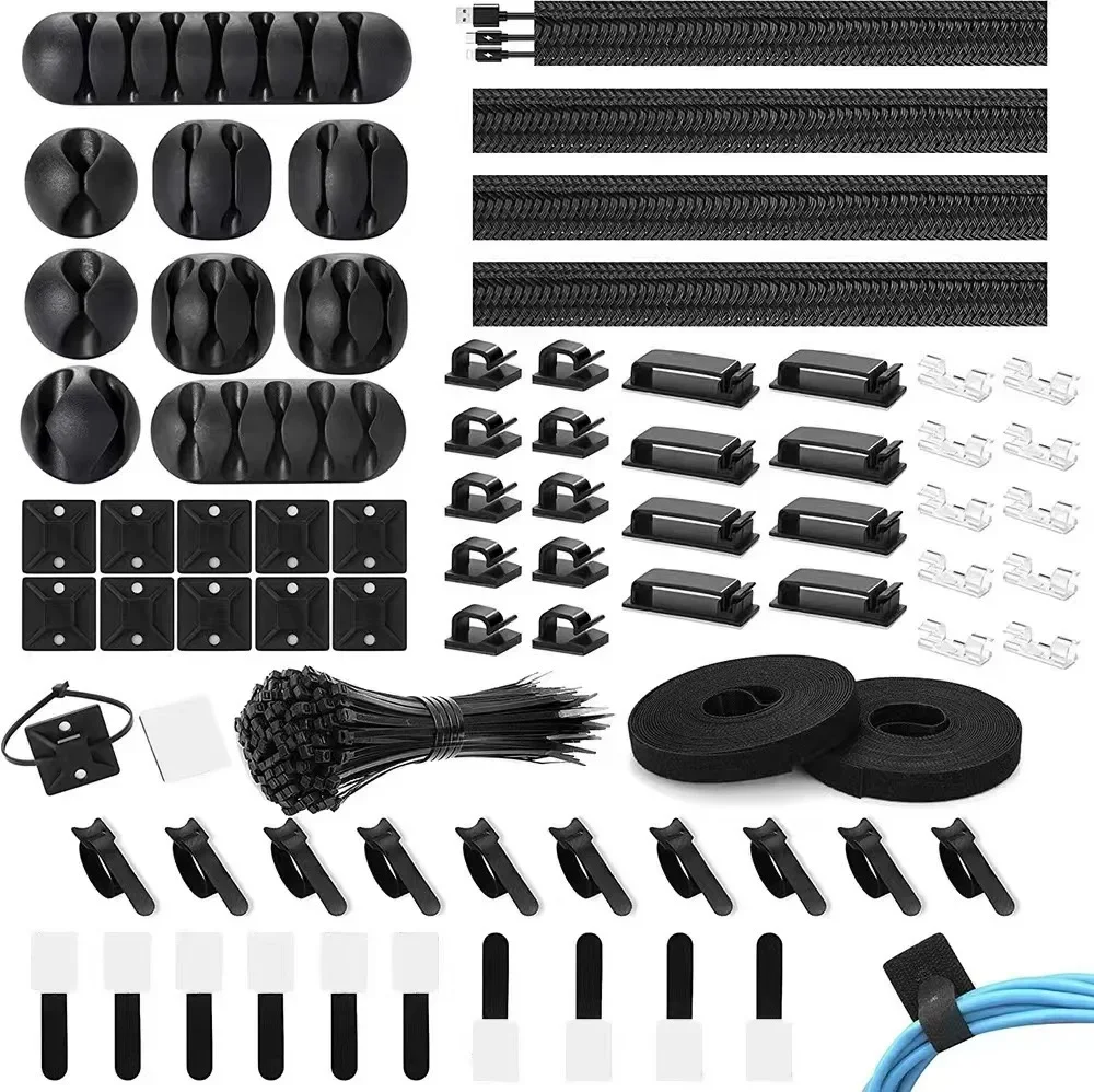 Car Organizer - 173 buah Klip Pengatur Kabel, Kit
