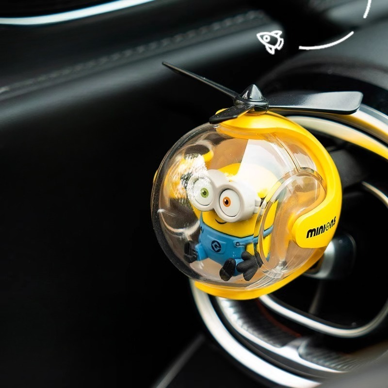 Car Air Freshener - Penyegar Udara Mobil Minion, Klip Parfum