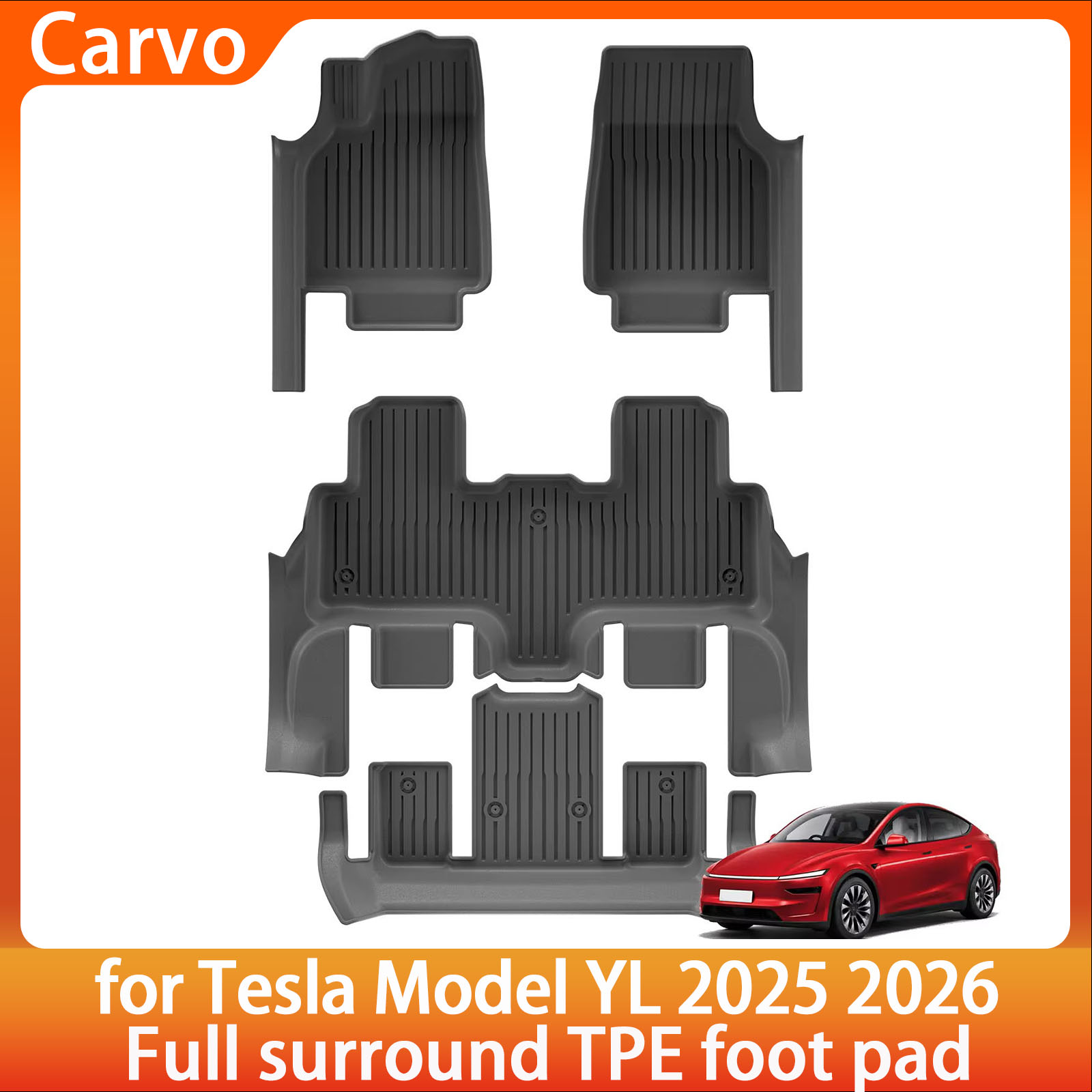 Car Floor Mat - Karpet Lantai Mobil Tesla Model Y