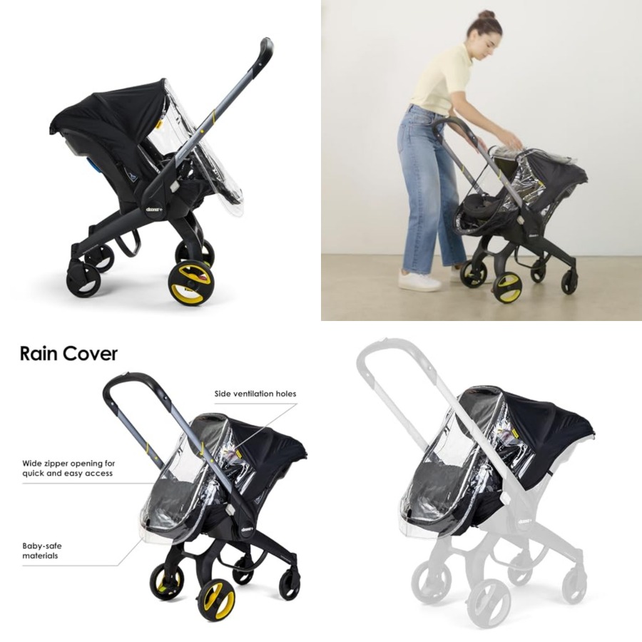 Car Seat Cover - Penutup Hujan Doona - Kompatibel dengan