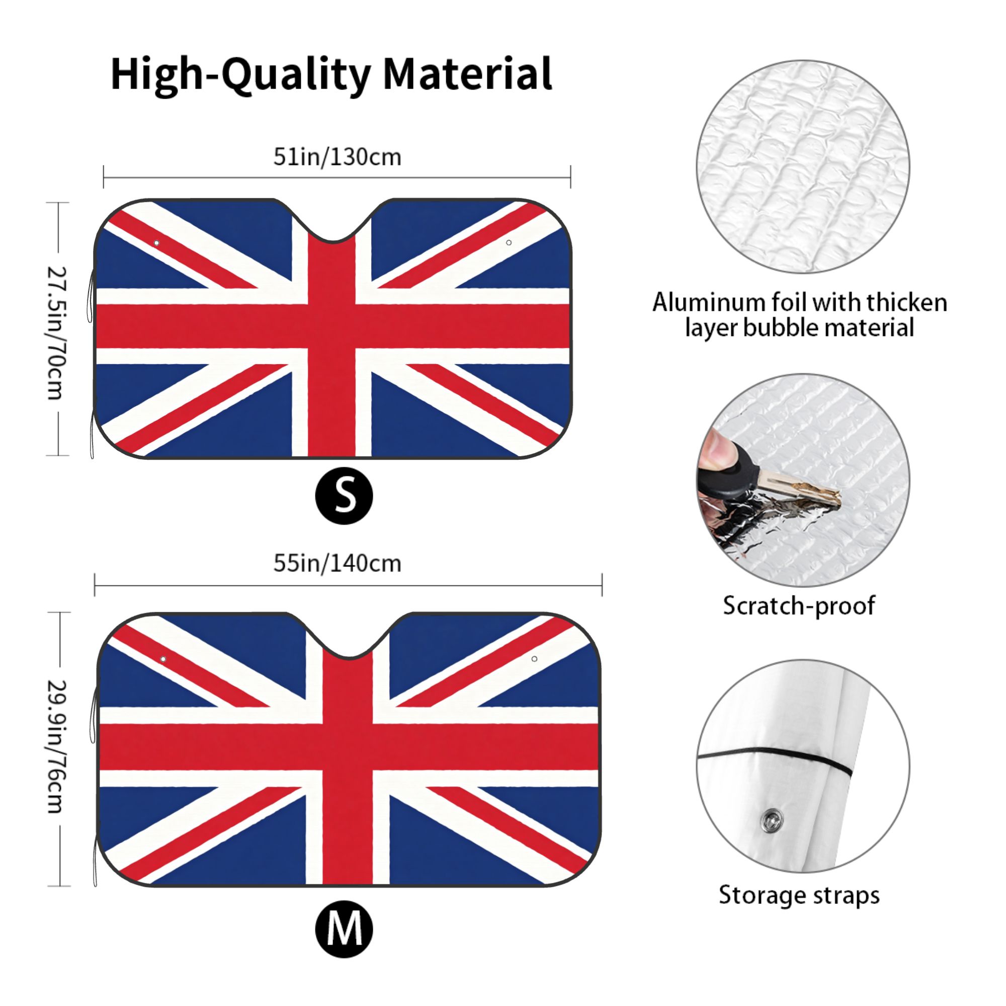 Penutup Kaca Depan Mobil Bende - Windshield Sun Shade ulasan dan harga