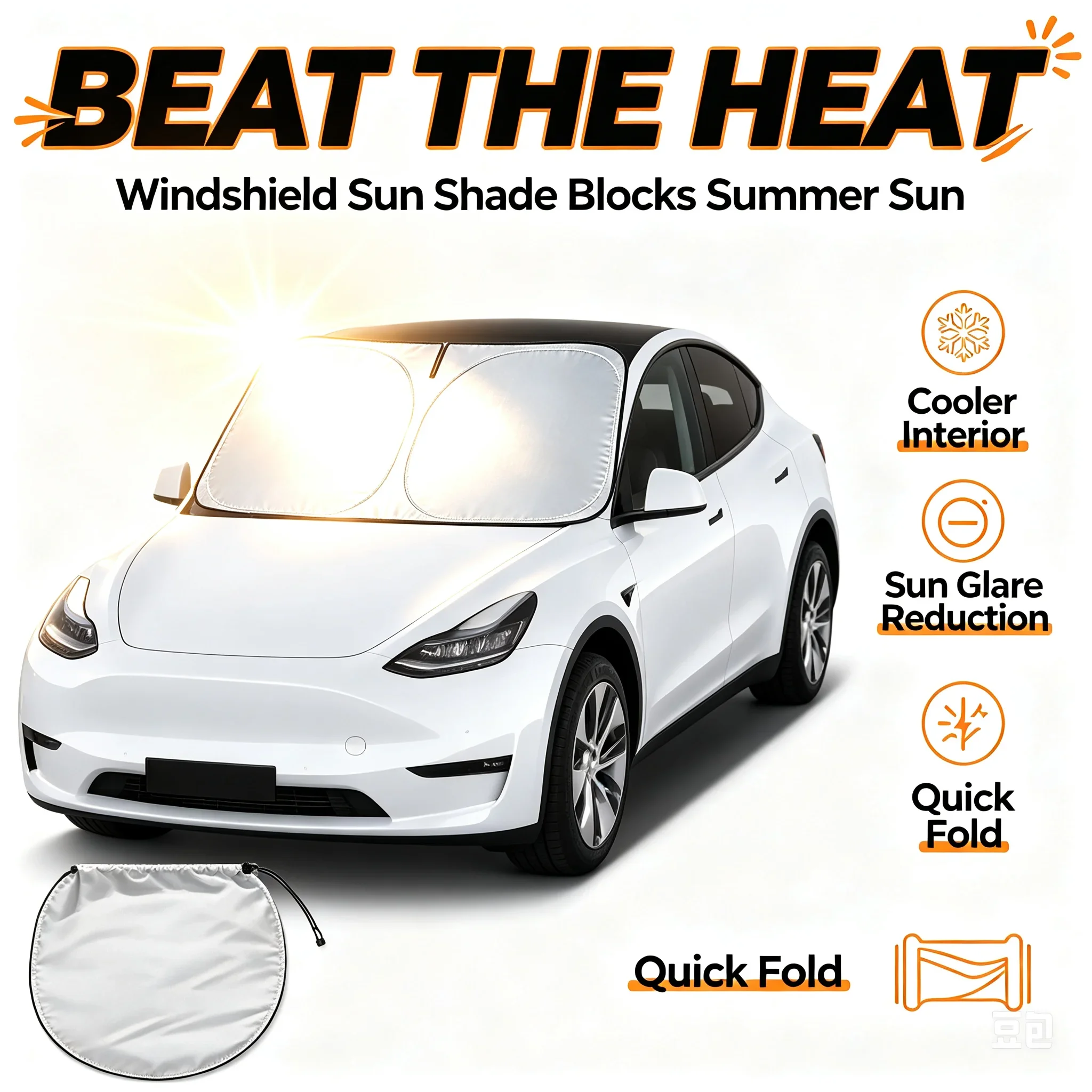 Penutup Pelindung Matahari Lip - Windshield Sun Shade ulasan dan harga