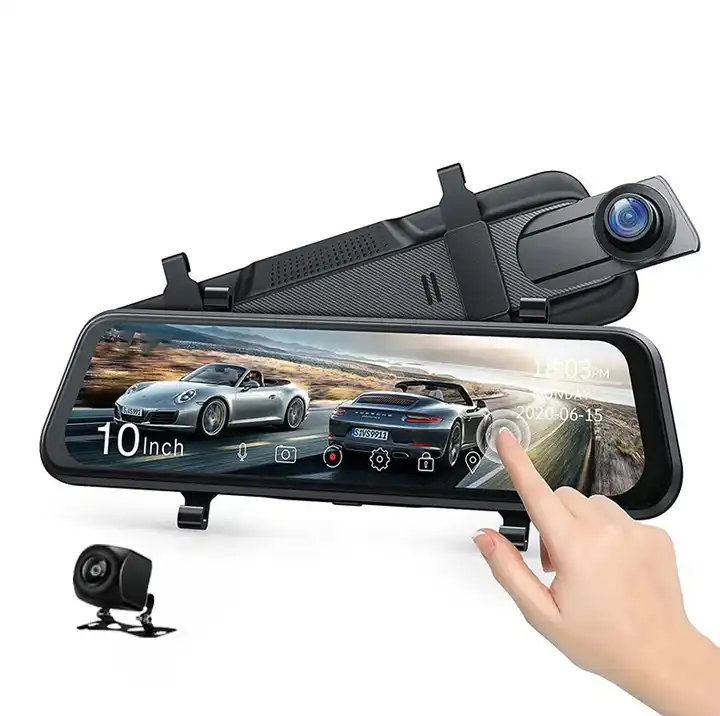 Kamera Dasbor Cermin 10'' deng - Car Mirror ulasan dan harga