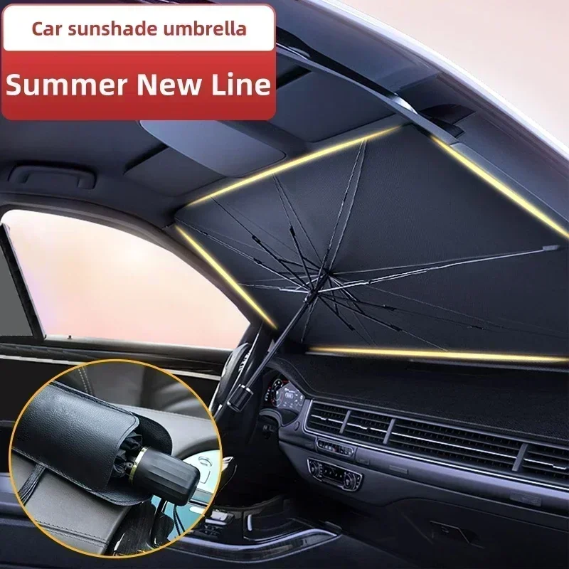 Penutup Matahari Mobil, Akseso - Windshield Sun Shade ulasan dan harga