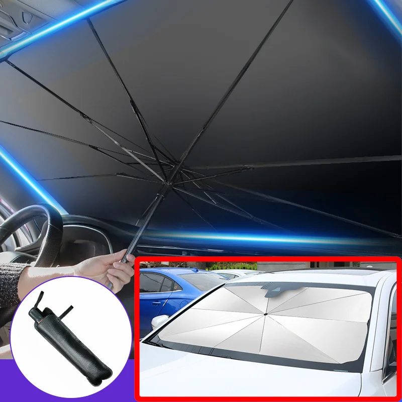 Pelindung Matahari Mobil Lipat - Windshield Sun Shade ulasan dan harga