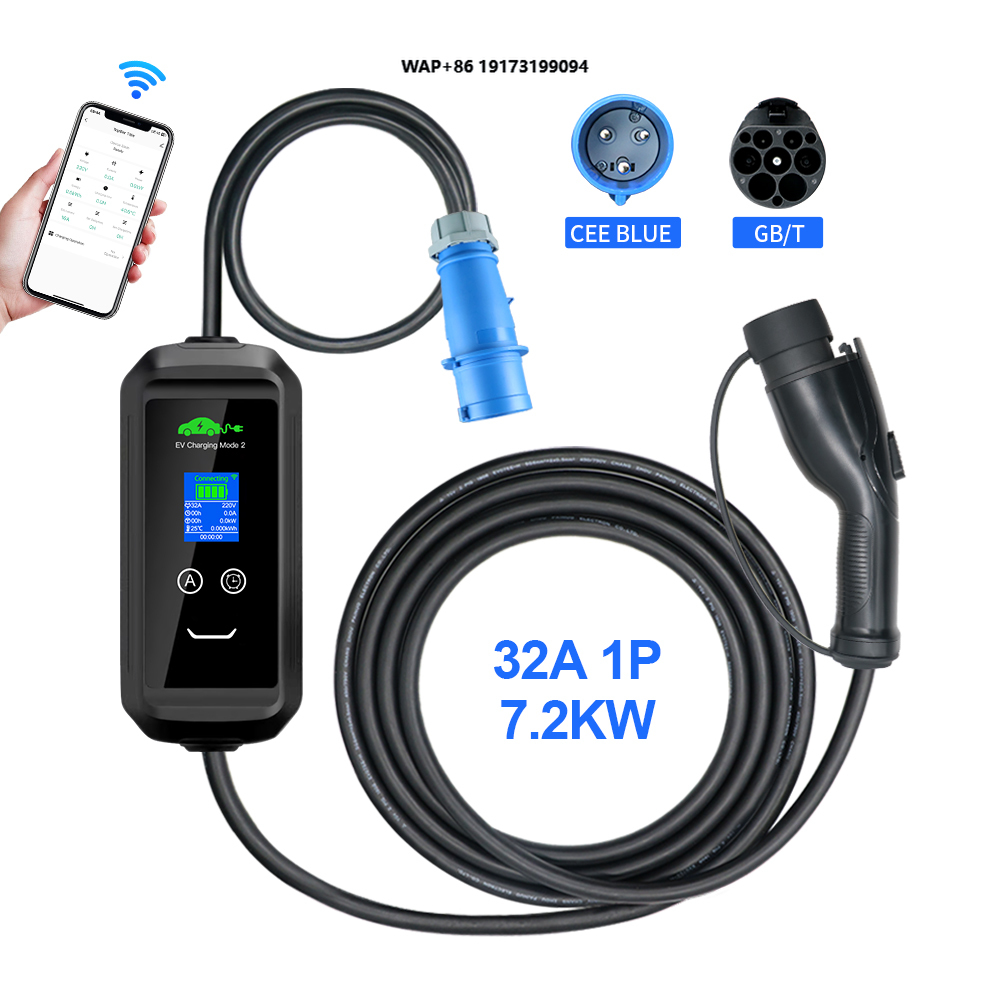Pengisi Daya EV Portabel AC Kh - Car Charger ulasan dan harga