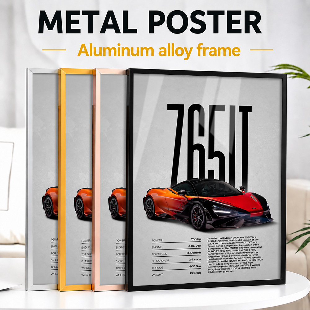 Poster Logam Berbingkai Mobil  - Car Mirror ulasan dan harga